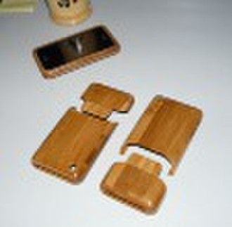 Wood slider case for iphone 4g
