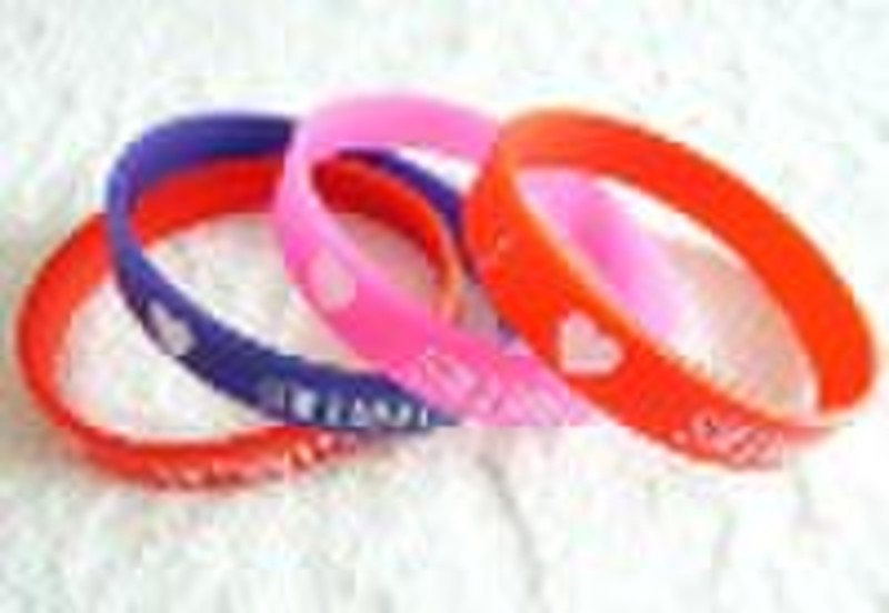 silicon wristband adult size