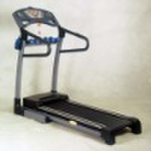 Folded motorized treadmill