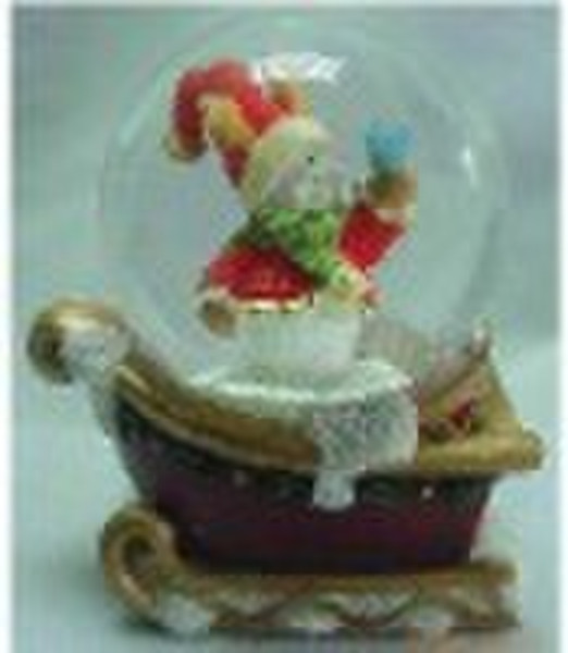 Weihnachtsgeschenk-Harz-Wasserball Wasser Globe Resin