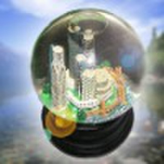 Resin Landschaft Musik Wasser Globe Snow Globe
