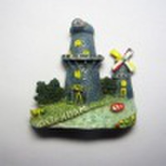 Home Decoration Gift Resin Fridge Magnet