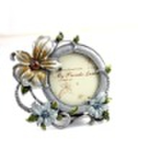 pewter alloy photo frame
