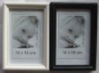 beautiful  double pictures of wooden photo frame