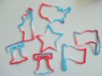 silly band, animal band, silicon band