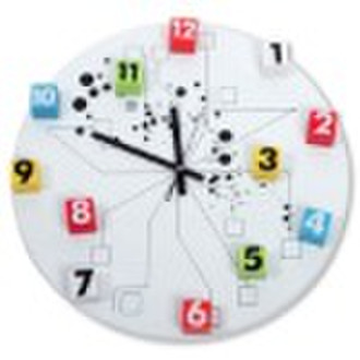 Magnetic Wall Clock,DIY magnetic clock,art clock,f