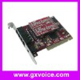 4 Channel PCI Telephone Voice Logger