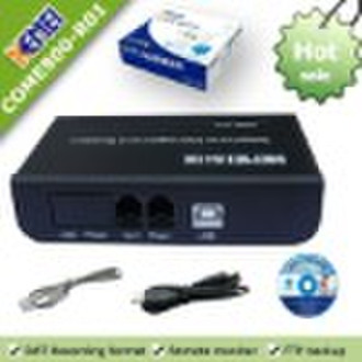 1 Channel USB Telephone Recording Box work as a te