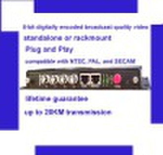 4-channel CCTV transmission