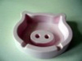 Advertising Cigar Cigarette Smoking Pig Ashtray 42