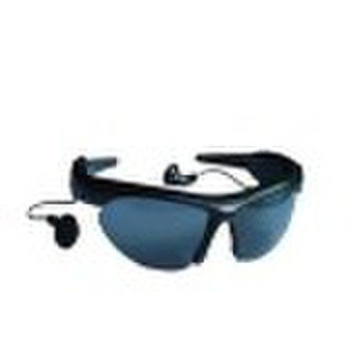 Advertising MP3 Sun glass Headset FM Player