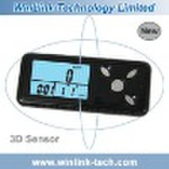 3D Sensor Pedometer