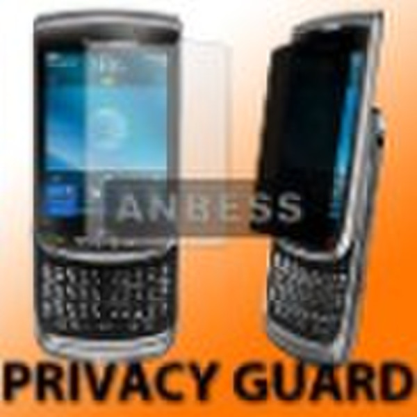 Privacy screen protector for Blackberry Torch 9800