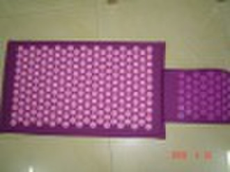 shakti mat with rose flower button