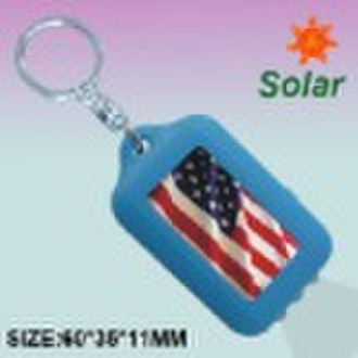 solar led key chain