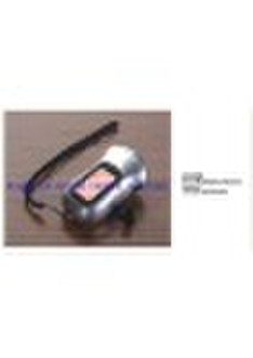 Dynamo and Solar dural power LED flashlight
