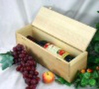 Basswood  wine box with