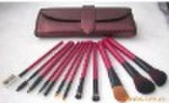 wholesale free shipping 12pcs makeup brush set fin