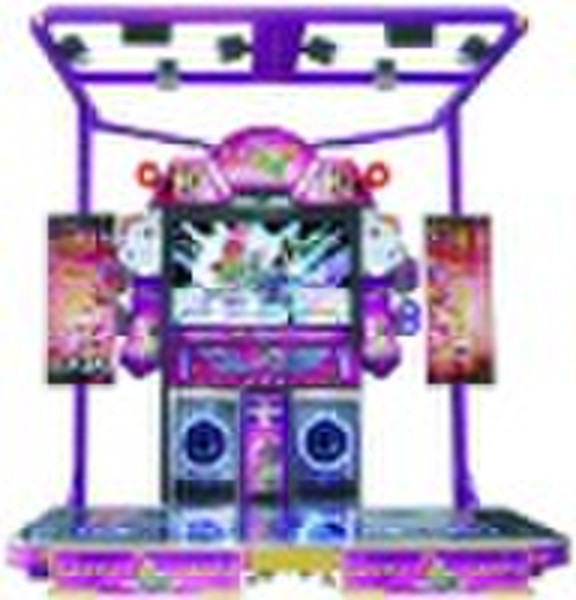 video dancing game machine