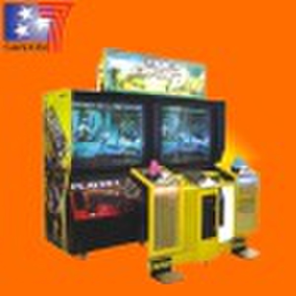 coin operated shooting game machine