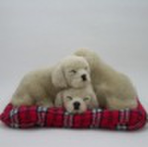 sleeping labrador puppies decoration