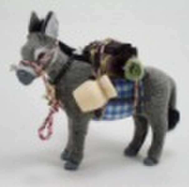 grey donkey decoration