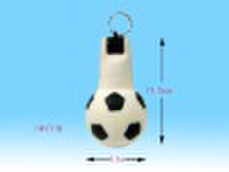 Soft plastic toy (Rubber Football whistle) H41718