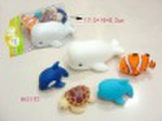 RUBBER TOY ,animal toy H42175