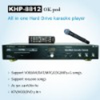 3 in 1 Hard drive karaoke machine ,Support VOB/DAT