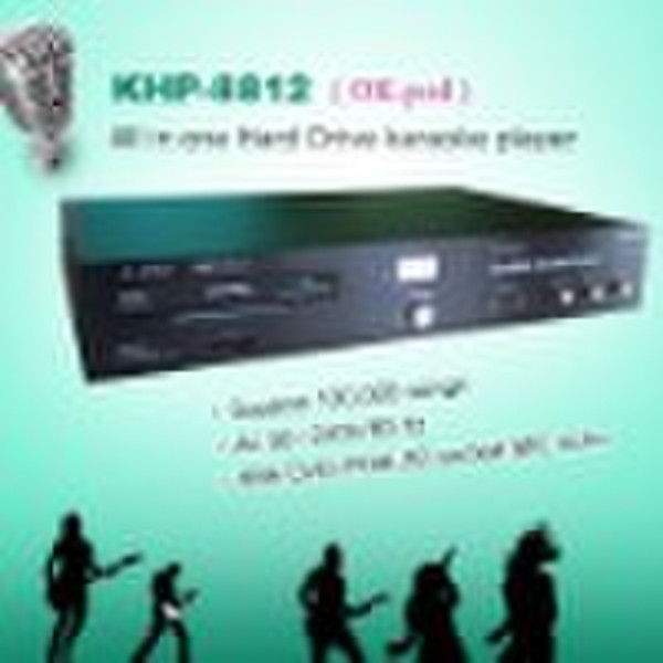 All-in-one KTV/VOD/DVD HDD karaoke machine  ,USB a