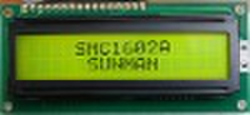 16x2 lcd display module SMC1602A