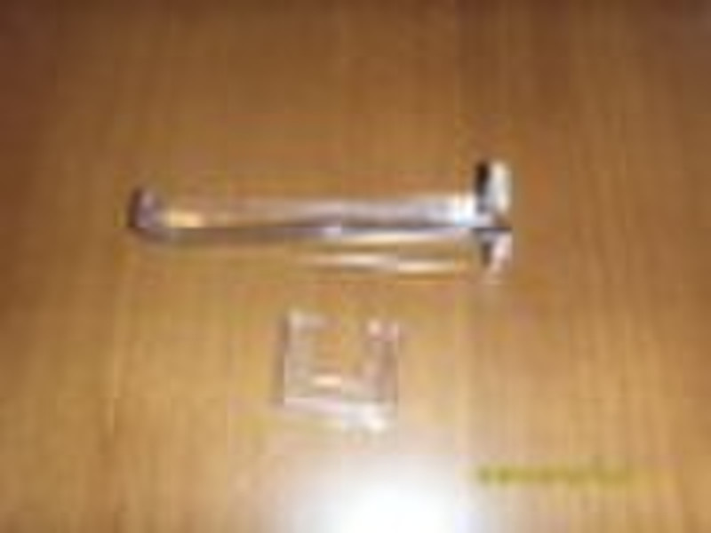 Acrylic display hooks
