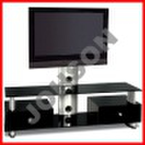 Glass TV stand