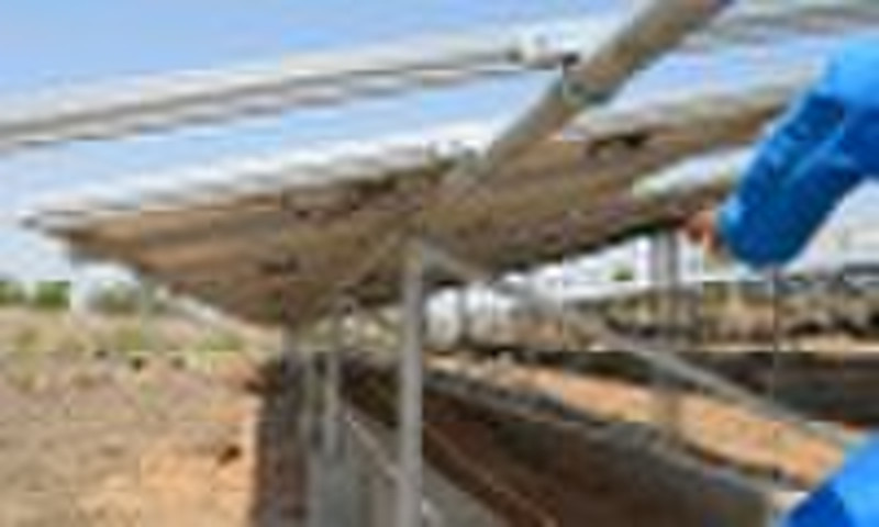 solar mounting system--open ground inatallation