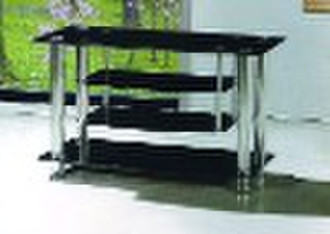 modern glass TV table at cheap price