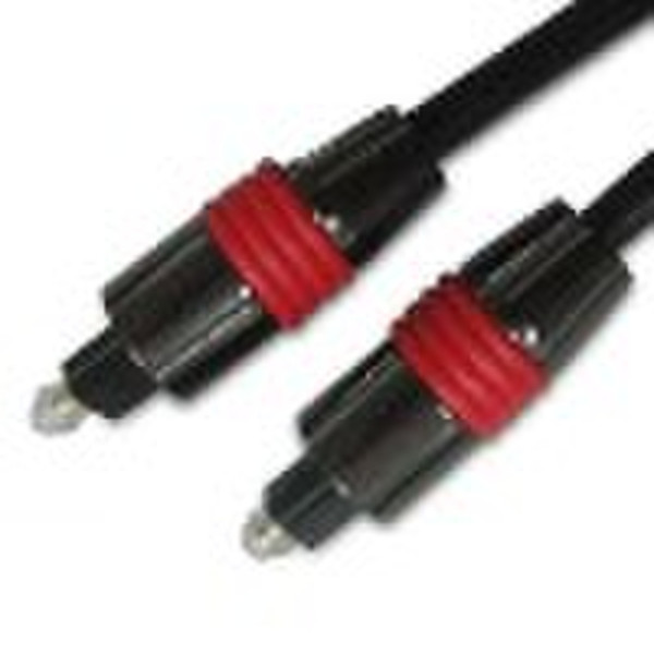 metal toslink plug to toslink plug