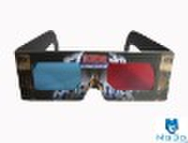 MGCRC001 buntes gedrucktes 3D Paper Glasses