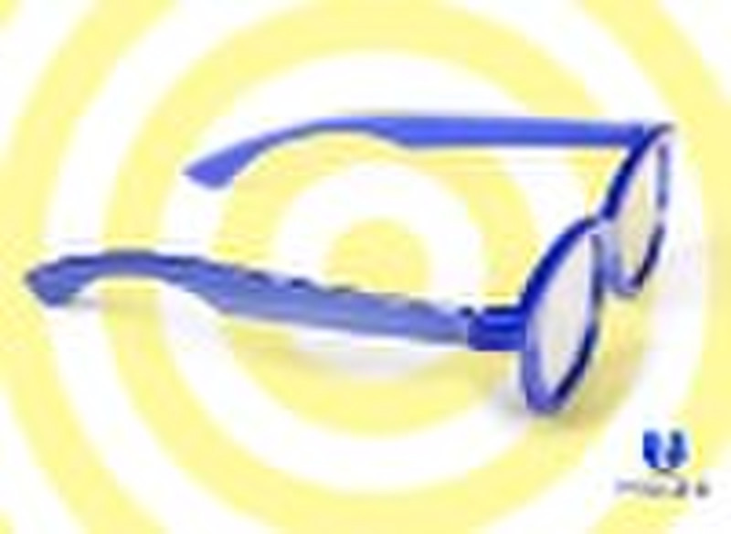Lila Circular 3D-Brille