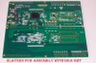 PCBA mit BGA SMT, PCB 6Layers