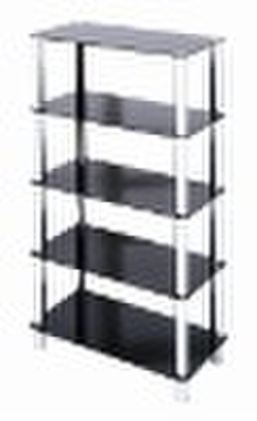 5 tier glass shelf