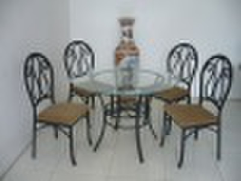 metal dining room furniture