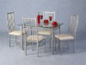 metal dining set