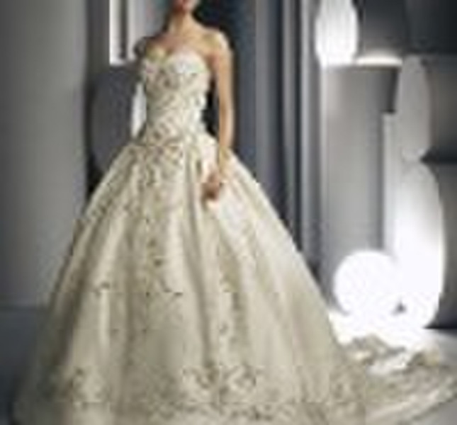 HTB03.Custom-Made bridal wedding dress,wedding gow