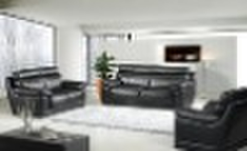 corner leather modern sofa #2407