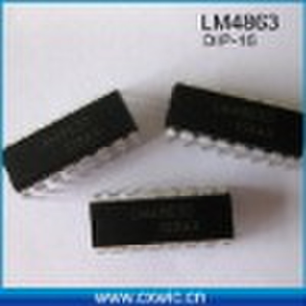 LM4863 усилитель IC DIP-16-