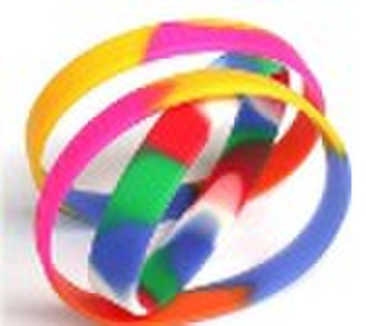 Multicolour Silicone Bangle