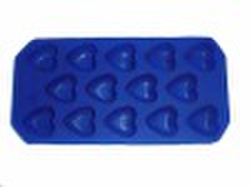 Heart Shape Silicone Ice Tray,Ice Cube Tray