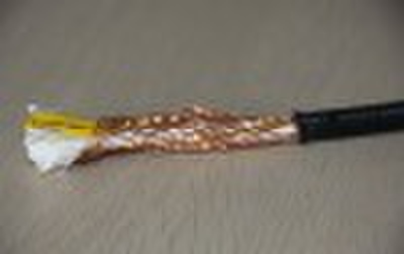 PVC Insulation Copper Shield Round Flexible Cable