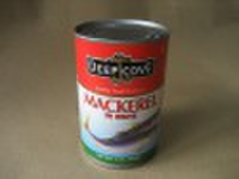 Canned mackerel in natural oil 425g