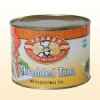 Canned flake & shredded tuna in water/oil 1880